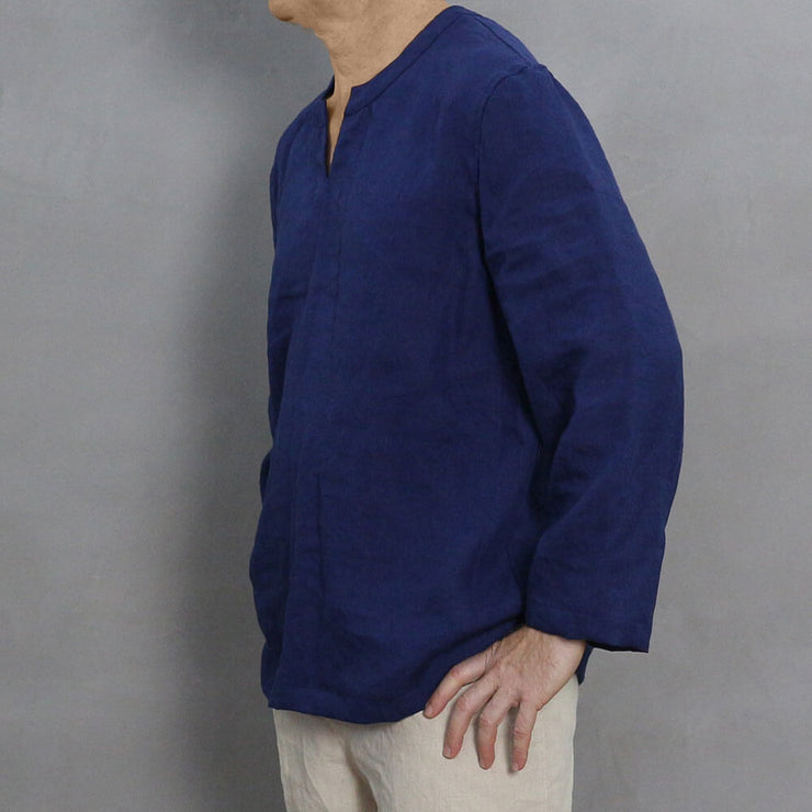 Men's Softwashed Linen Tunic - linenshed